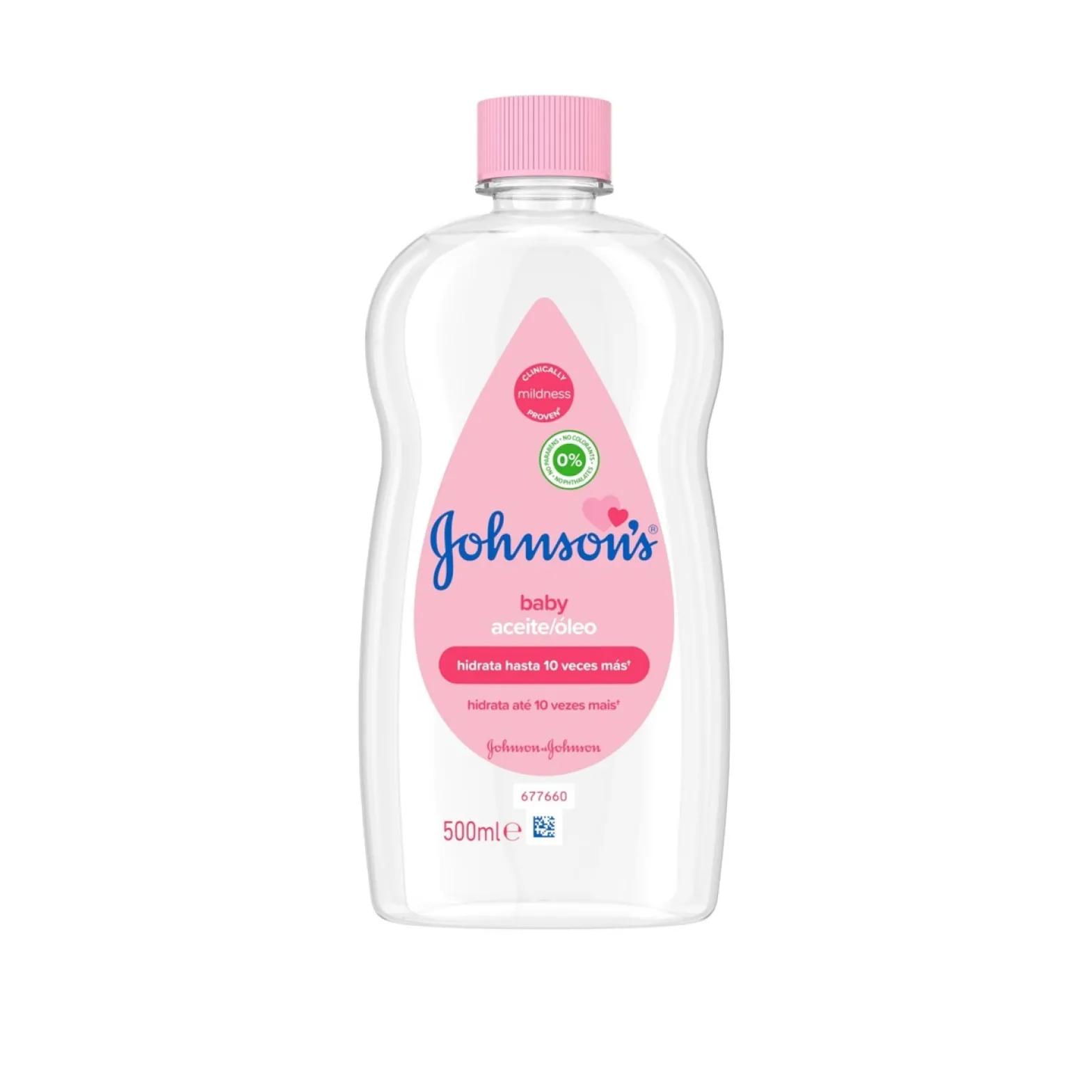 Johnson's Baby Oil 500ml (16.9 fl oz)