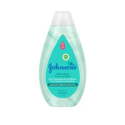 Johnson's Baby Soft & Shiny 2-In-1 Shampoo & Conditioner 500ml (16.9 fl oz)