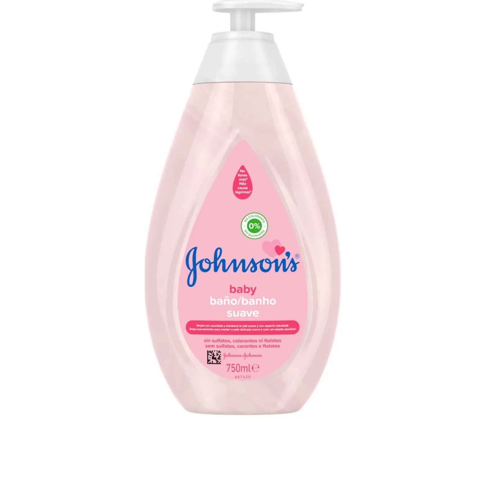Johnson's Baby Soft Wash 750ml (25.4 fl oz)