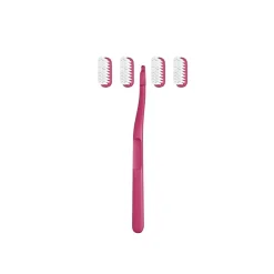 Jordan Green Clean Change Medium Toothbrush + 4 Replacement Heads x1