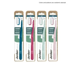 Jordan Green Clean Change Soft Toothbrush + 4 Replacement Heads x1