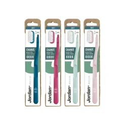 Jordan Green Clean Change Soft Toothbrush + 4 Replacement Heads x1