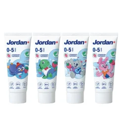 Jordan Kids Toothpaste 0-5 Years Strawberry 50ml (1.69floz)