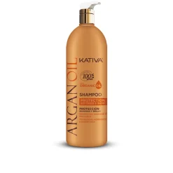 Kativa Argan Oil Protection Softness & Shine Shampoo 1L (33.8 fl oz)