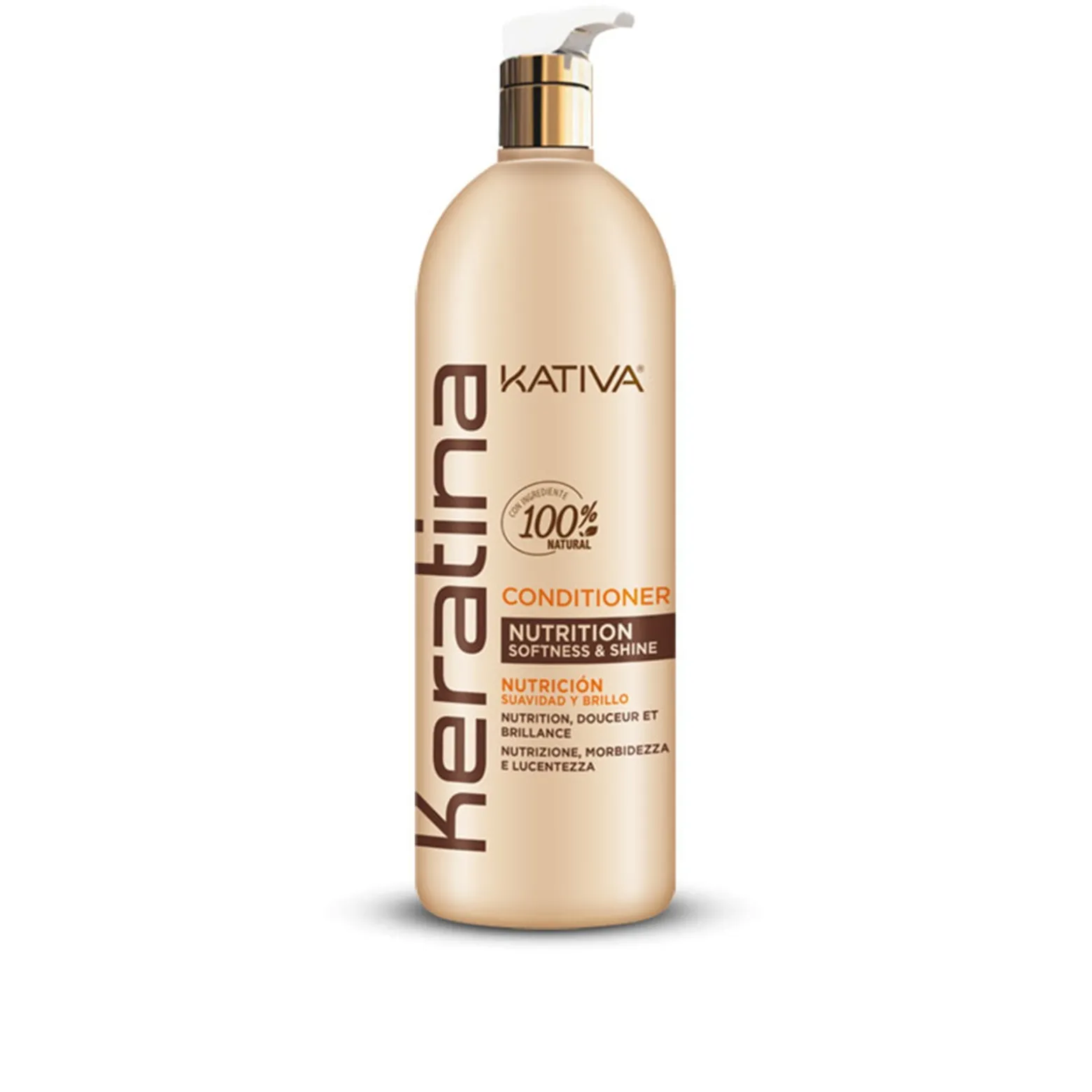 Kativa Keratin Nutrition Softness & Shine Conditioner 1L (33.8 fl oz)