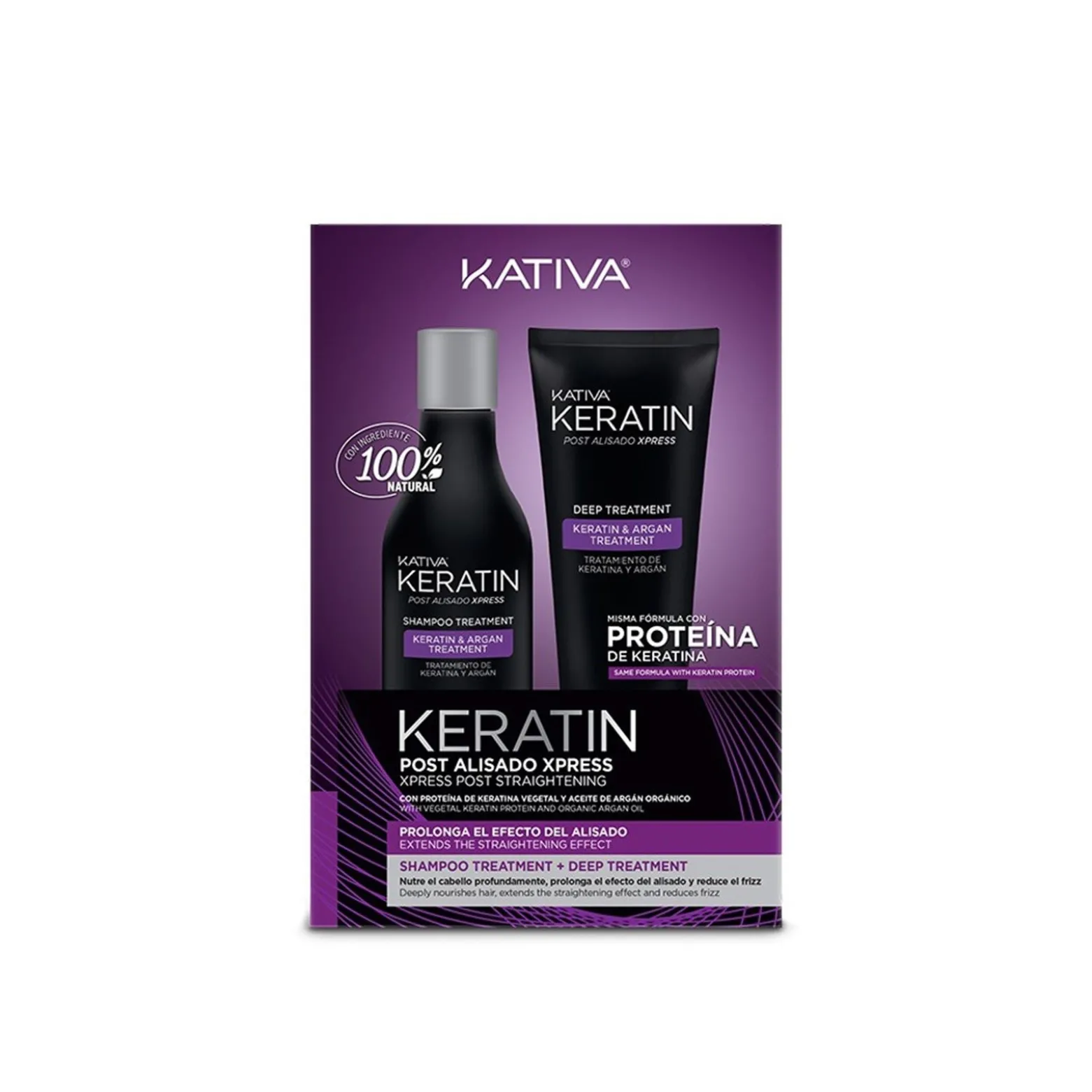 Kativa Keratin Xpress Post Straightening Kit