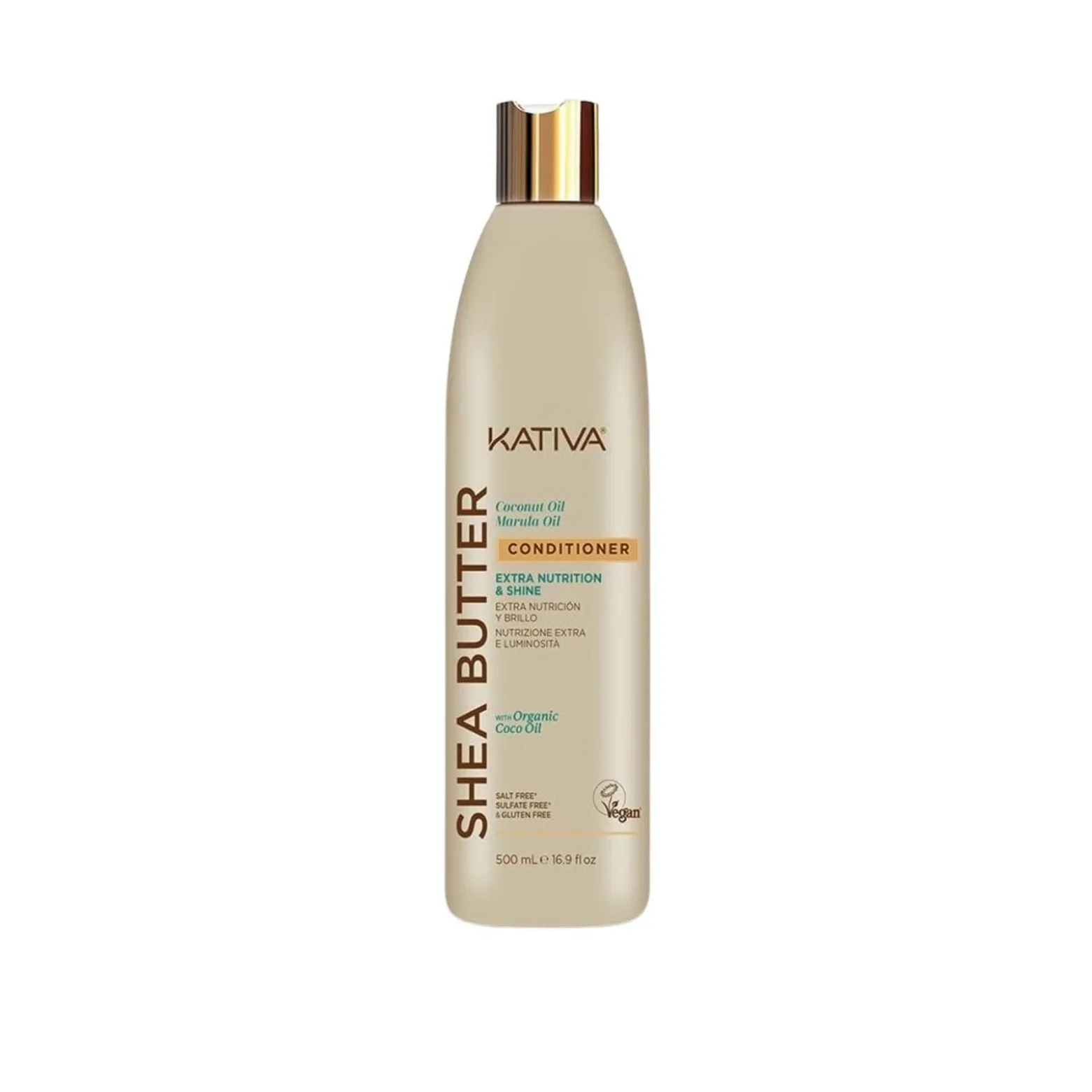 Kativa Shea Butter Extra Nutrition & Shine Conditioner 500ml (16.9floz)