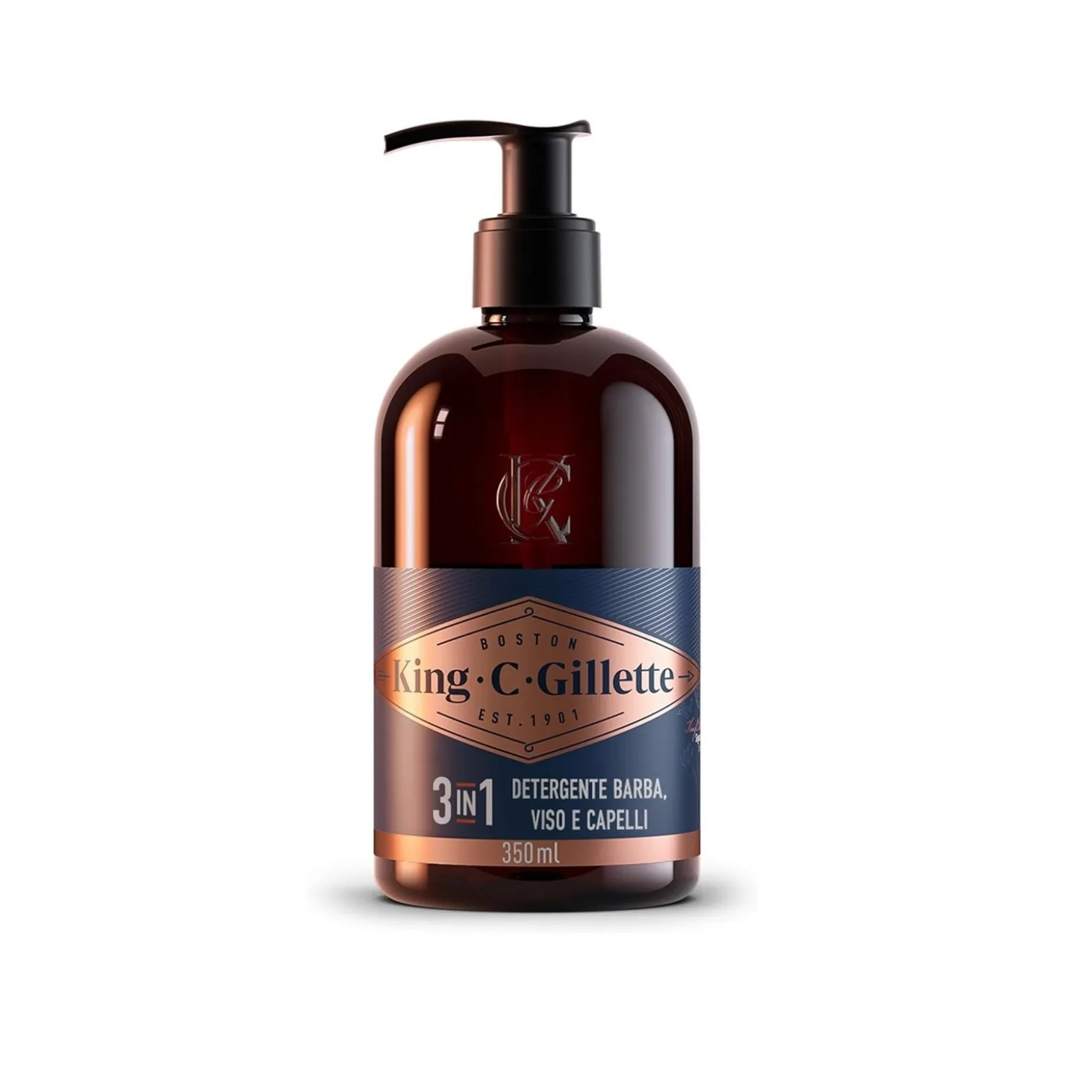 King C. Gillette Beard & Face Wash 350ml (11.83floz)
