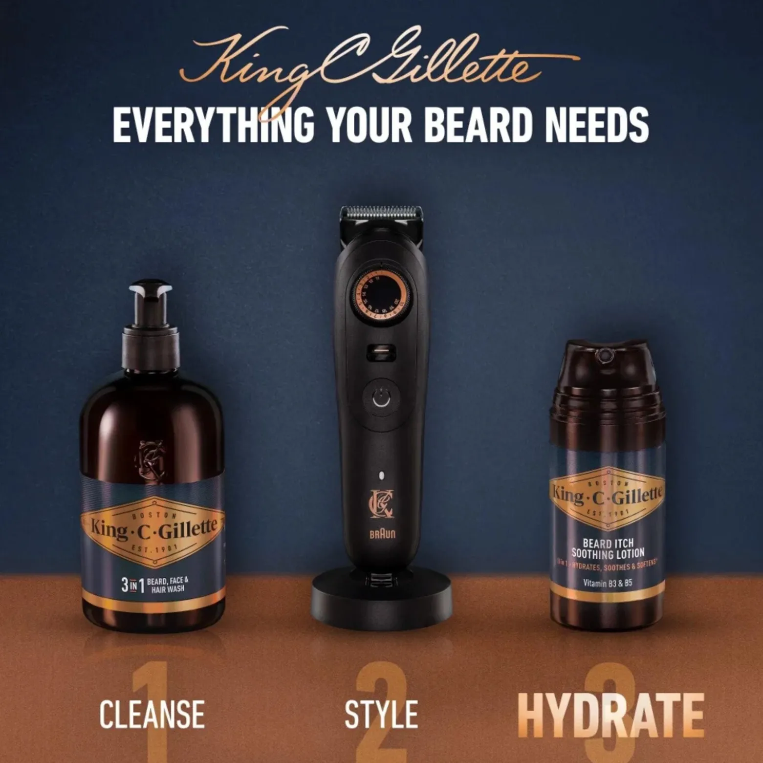 King C. Gillette Beard Itch Soothing Lotion 100ml (3.38floz)