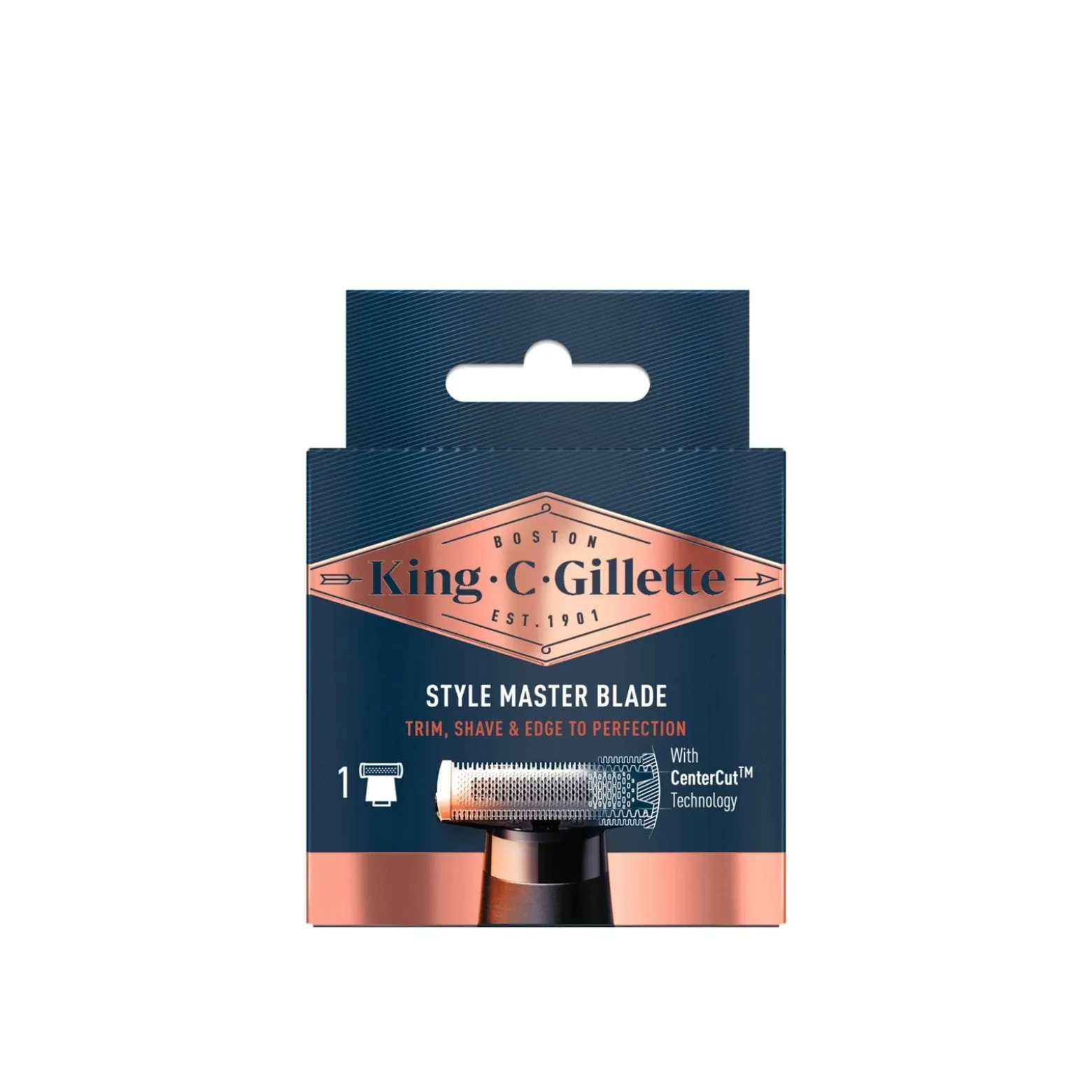 King C. Gillette Style Master Blade x1