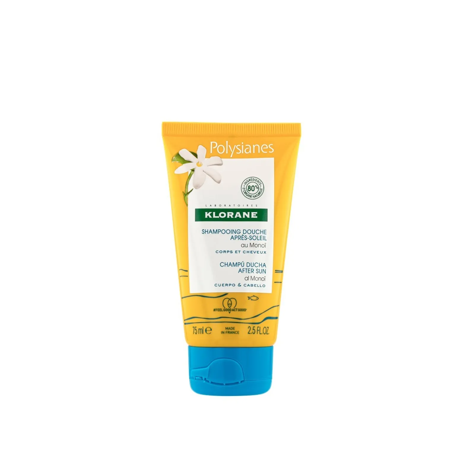 Klorane Polysianes After-Sun Shower Shampoo 75ml (2.54fl oz)