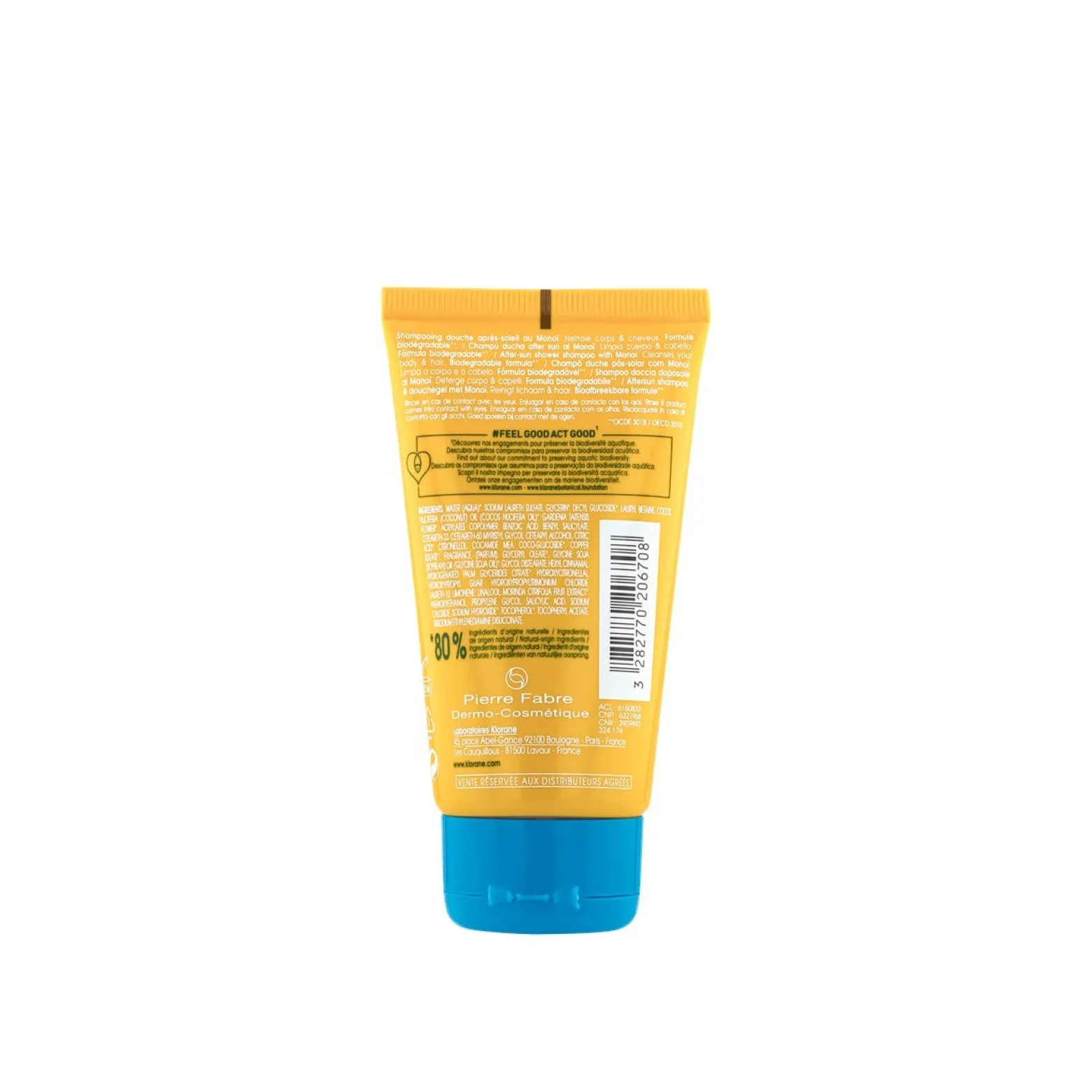 Klorane Polysianes After-Sun Shower Shampoo 75ml (2.54fl oz)
