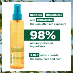 Klorane Polysianes After-Sun Repair Oil with Tamanu and Monoi 150ml (5.07floz)