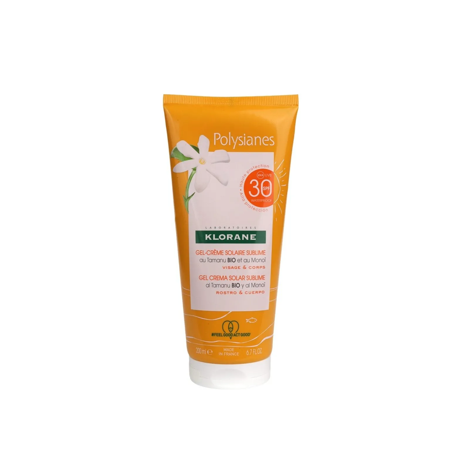 Klorane Polysianes Sublime Sun Gel-Cream SPF30 200ml (6.76fl oz)
