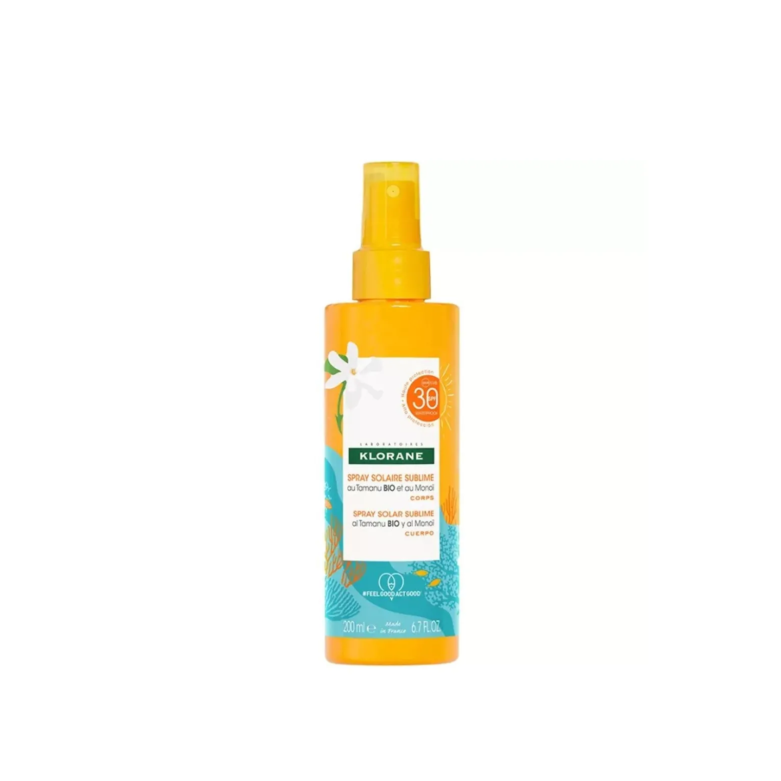 Klorane Polysianes Sublime Sun Spray SPF30 200ml (6.76floz)