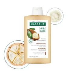 Klorane Repairing Restorative & Anti-Breakage Cupuaçu Butter Cica-Shampoo 400ml (13.5floz)