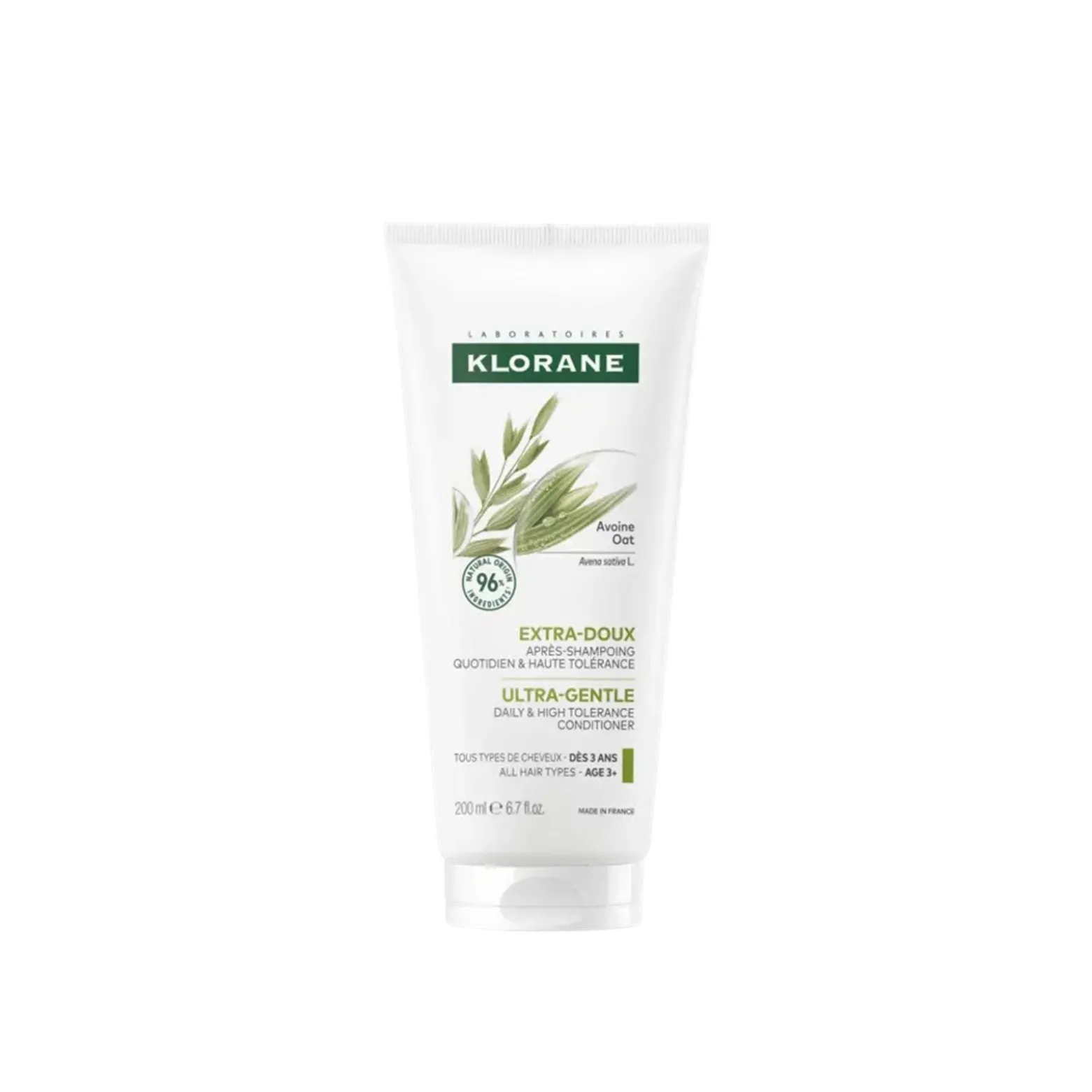 Klorane Ultra-Gentle Conditioner with Oat Milk 200ml (6.76floz)