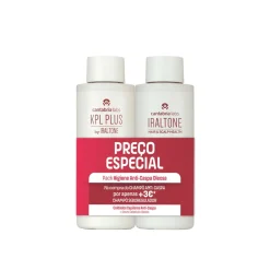 KPL Plus Dermatological Shampoo 200ml + Iraltone Sebum-Normalizing Shampoo 200ml (6.76floz + 6.76floz)