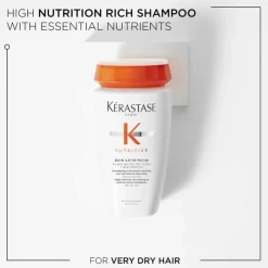 Kérastase Nutritive Bain Satin Riche Shampoo 500ml (16.9floz)