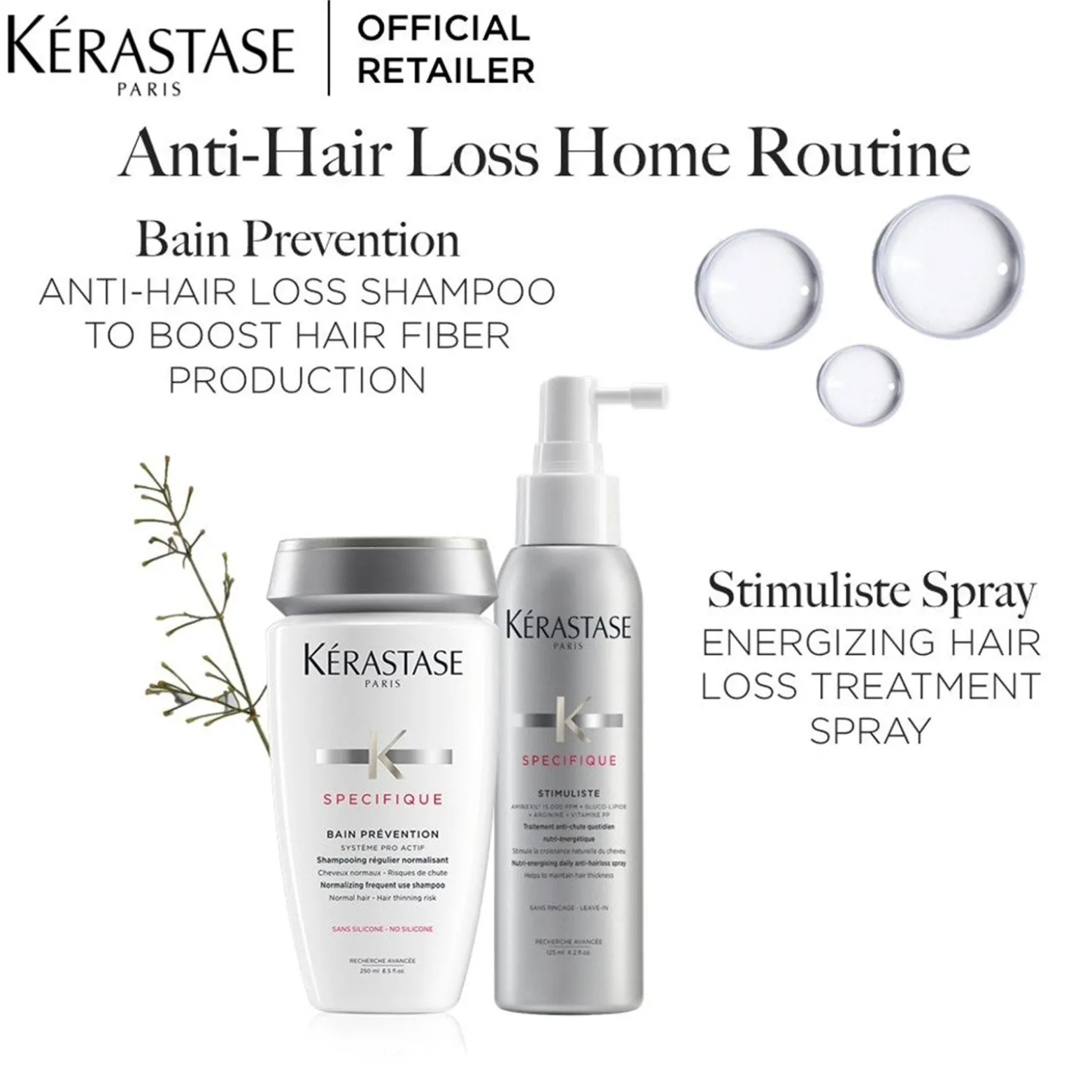 Kérastase Specifique Stimuliste Anti-Hairloss Spray 125ml (4.23floz)