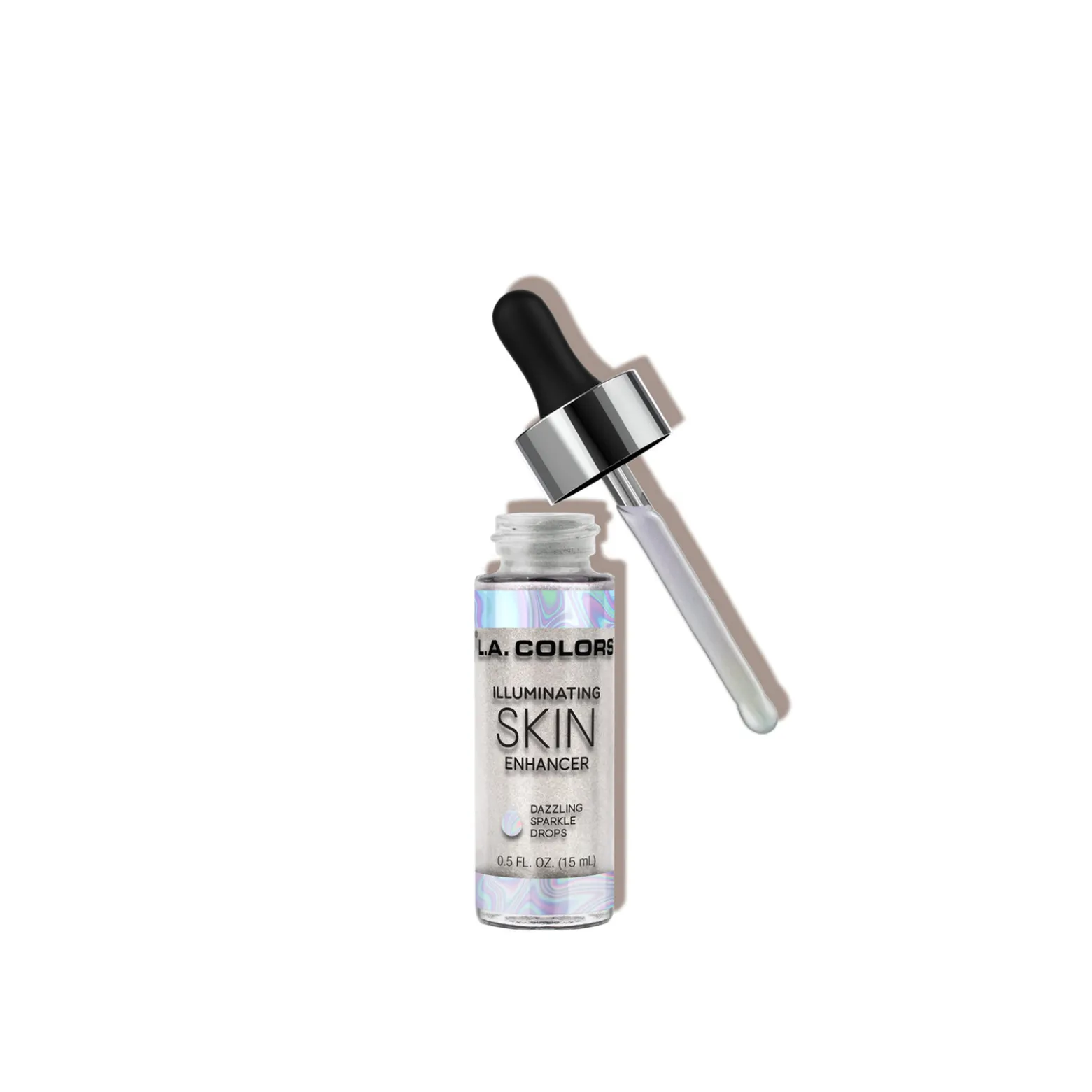 L.A. Colors Illuminating Skin Enhancer Dazzling Sparkle Drops CID249 Starlight 15ml (0.5 fl oz)