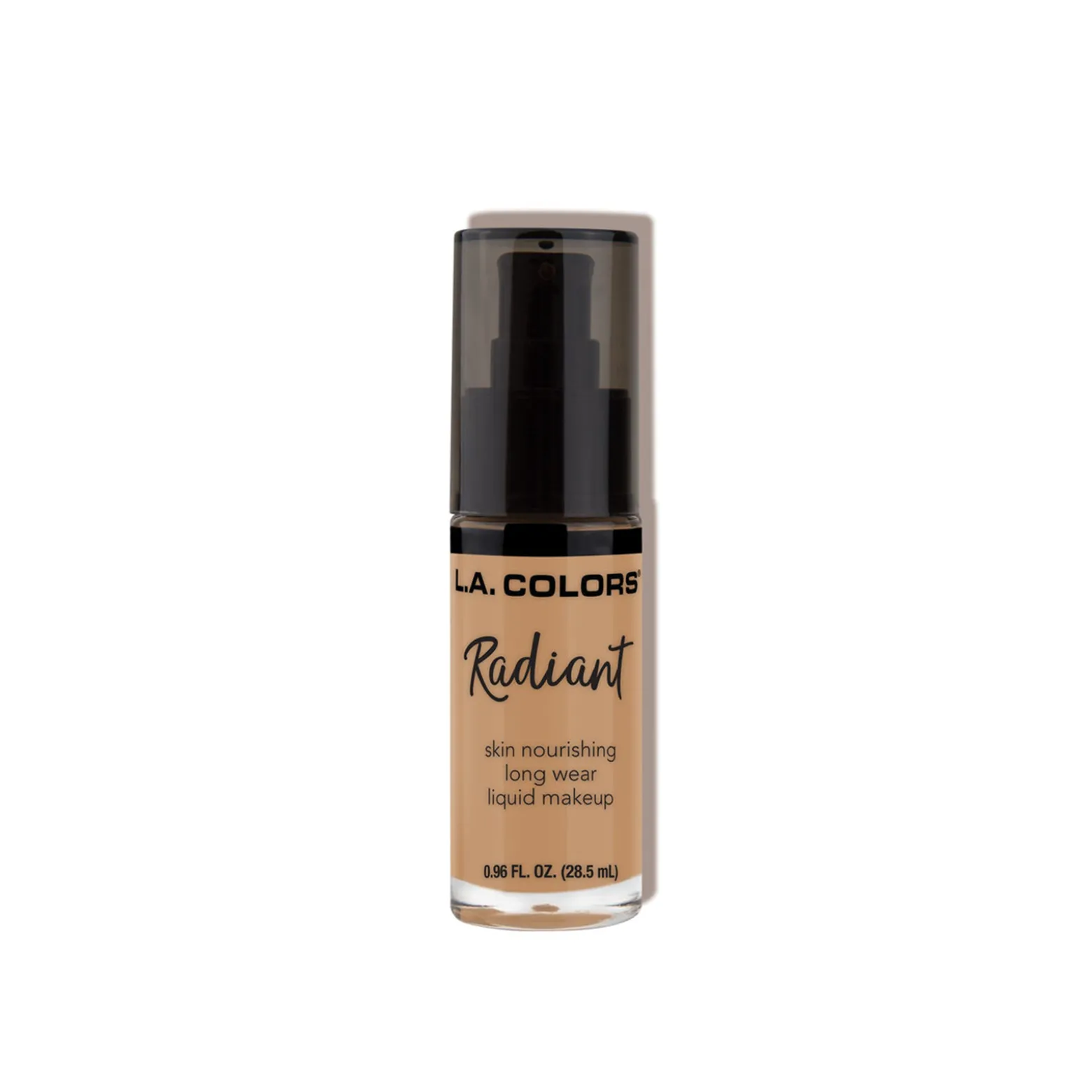 L.A. Colors Radiant Liquid Makeup Foundation CLM393 Light Toffee 28.5ml (0.96 fl oz)