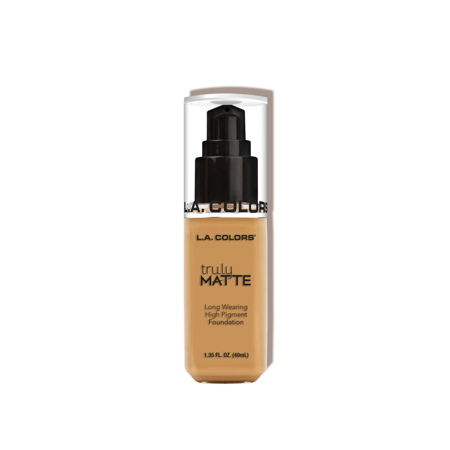 L.A. Colors Truly Matte Foundation CLM357 Golden Beige 40ml (1.35 fl oz)