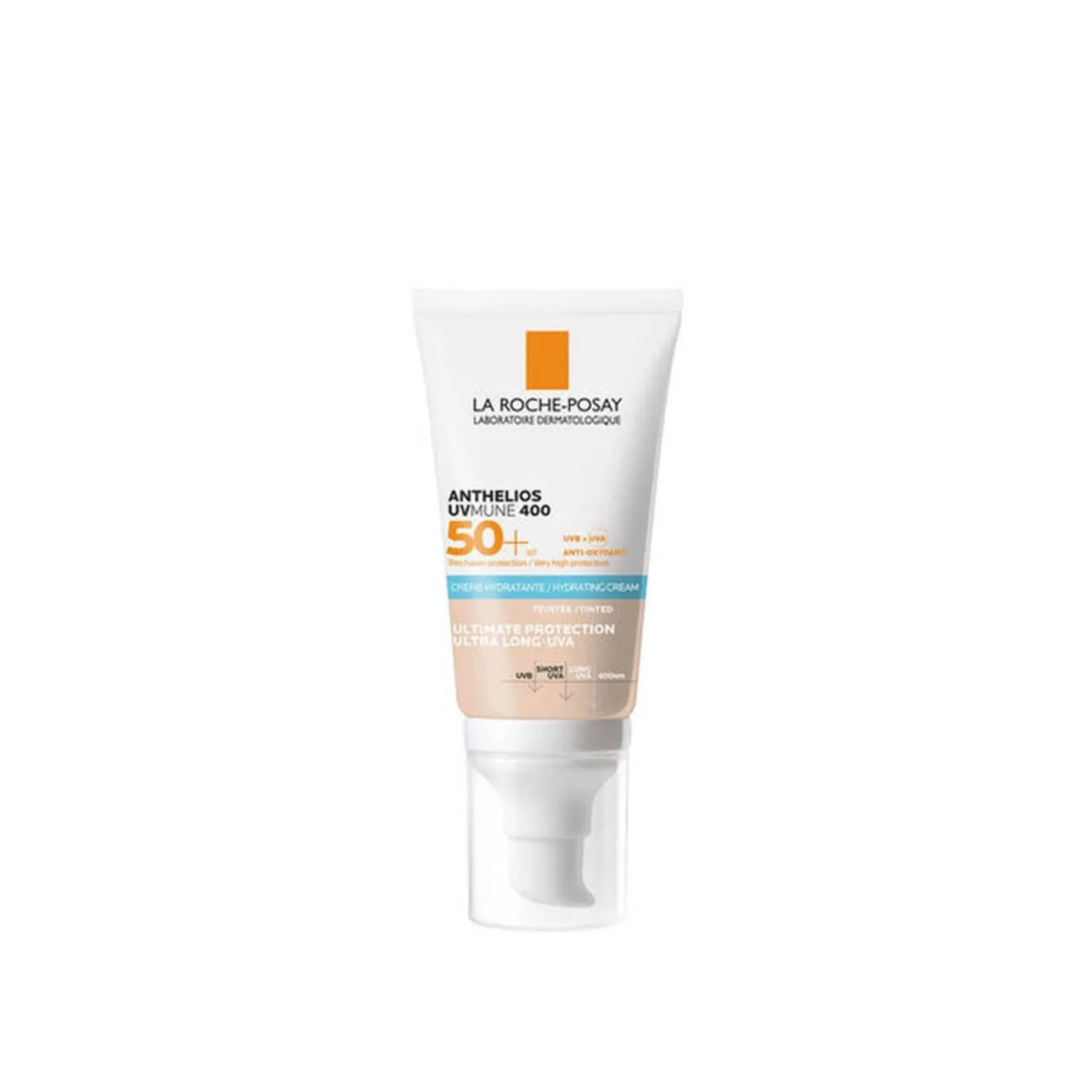 La Roche-Posay Anthelios UVMune 400 Hydrating Tinted Cream Sunscreen SPF50+ 50ml (1.69fl oz)