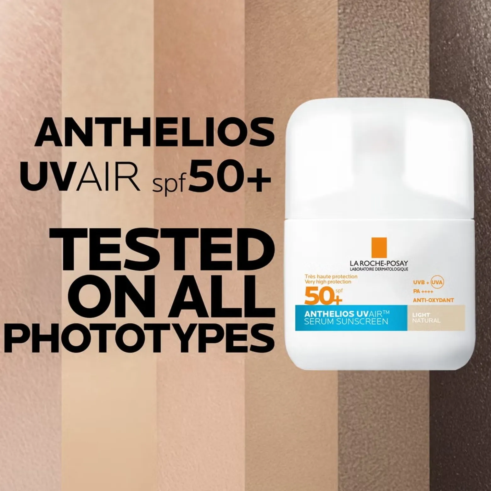 La Roche-Posay Anthelios UV Air Serum Sunscreen Light Natural SPF50+ 50ml (1.69floz)