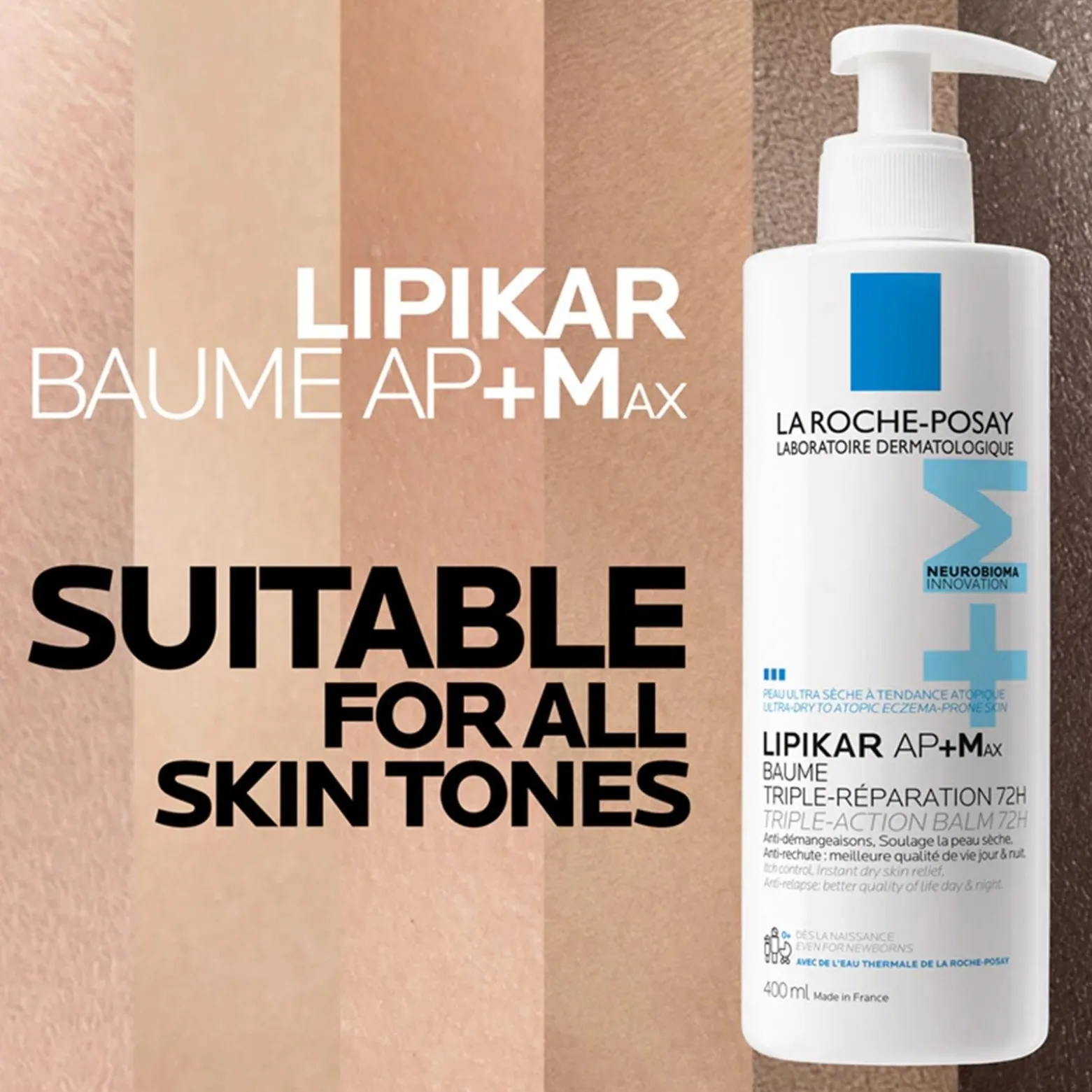 La Roche-Posay Lipikar AP+Max Triple-Action Balm 75ml (2.53floz)