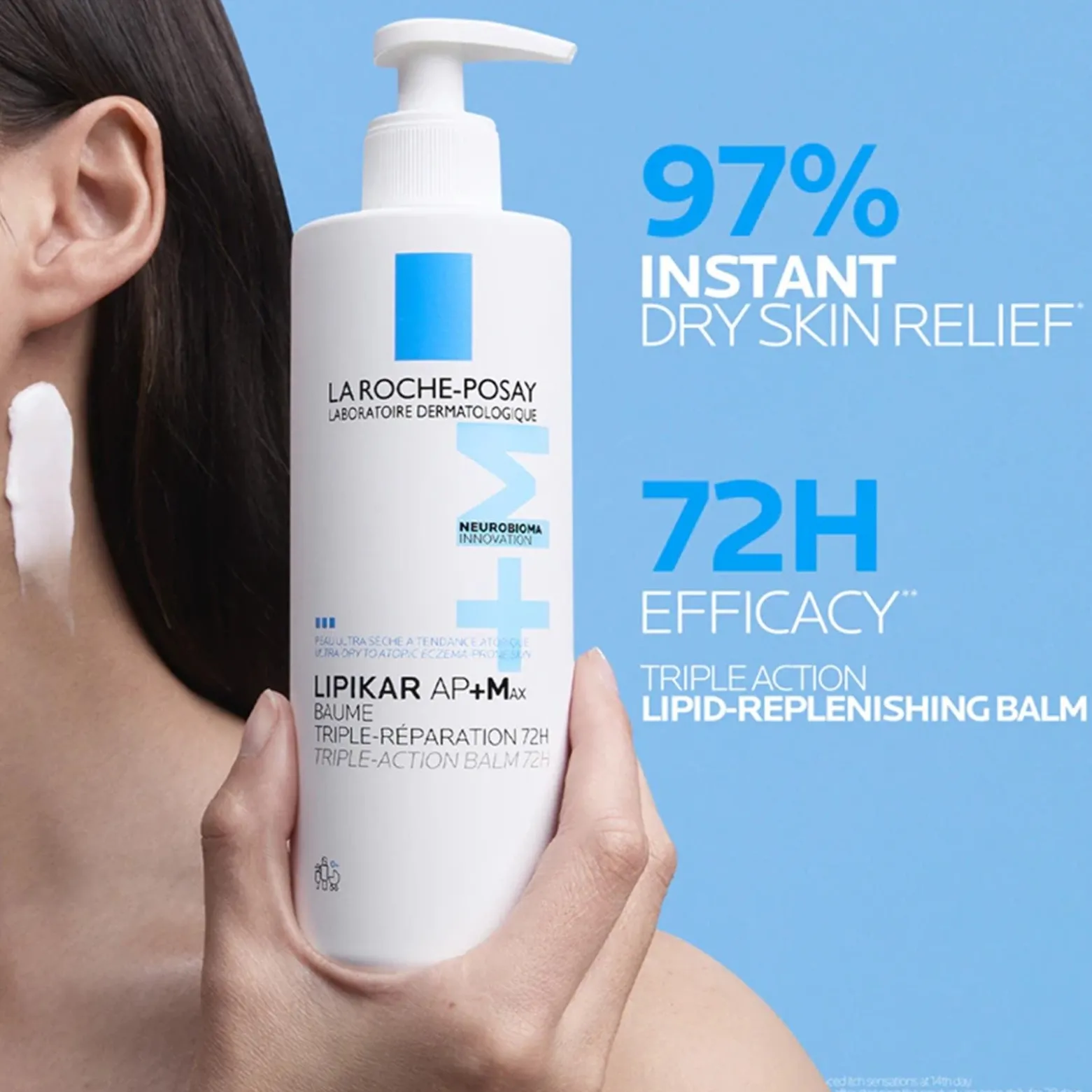 La Roche-Posay Lipikar AP+Max Triple-Action Balm 400ml (13.52floz)