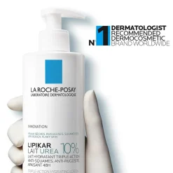 La Roche-Posay Lipikar Lait Urea 10% Triple-Action Hydrating Lotion 400ml (13.53 fl oz)