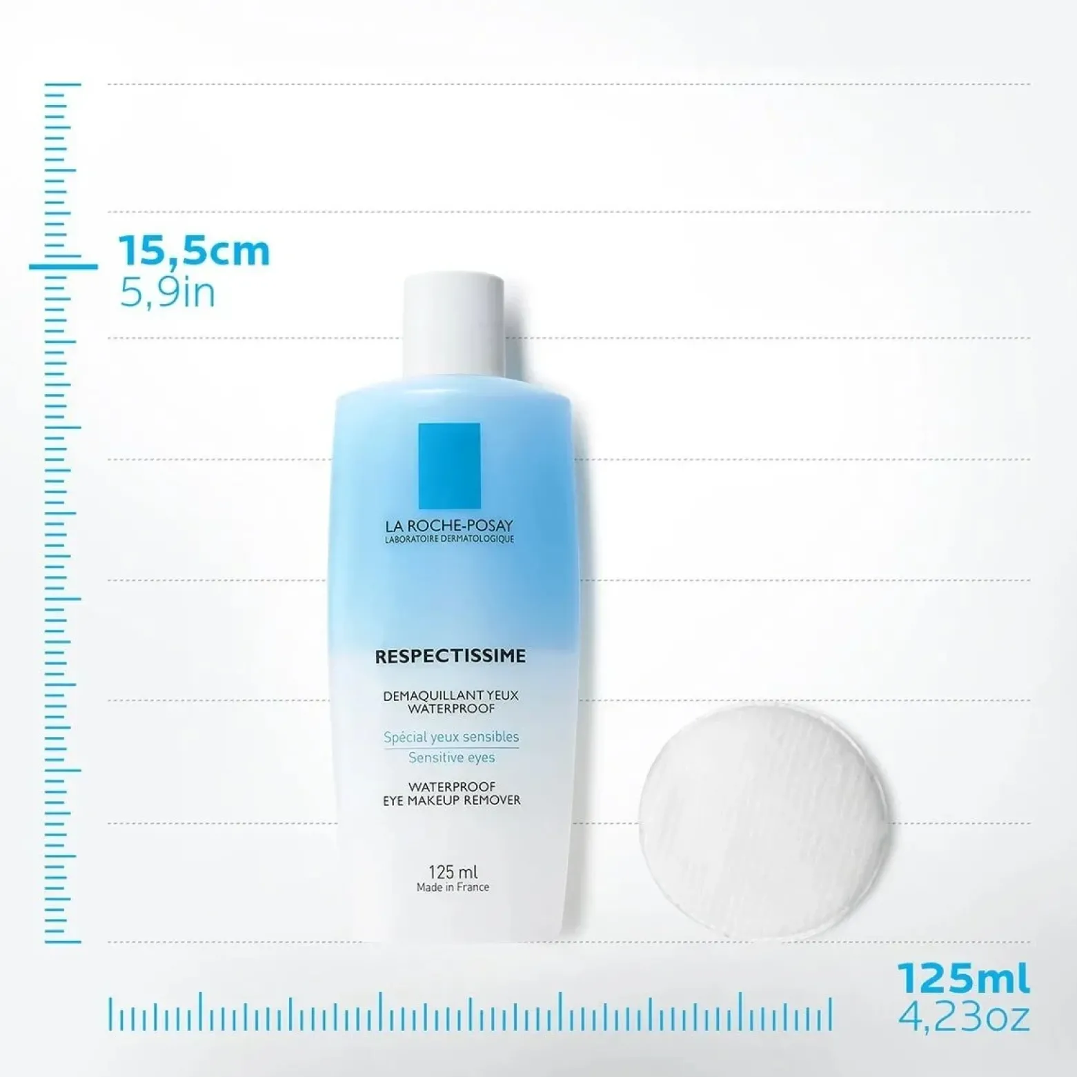 La Roche-Posay Respectissime Eye Makeup Remover 125ml (4.23fl oz)
