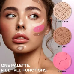 Lamel All-Over Face Palette 02 Medium 11.5g (0.4oz)