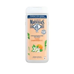 Le Petit Marseillais Extra Gentle Shower Cream with Organic Orange Blossom 650ml (21.97floz)