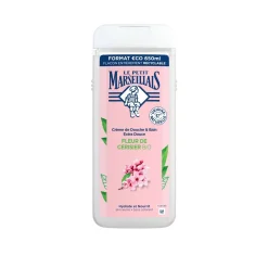 Le Petit Marseillais Extra Gentle Shower Cream with Organic Cherry Blossom 650ml (21.97floz)