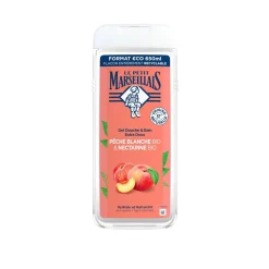 Le Petit Marseillais Extra Gentle Shower Gel Organic White Peach & Organic Nectarine 650ml (21.97floz)