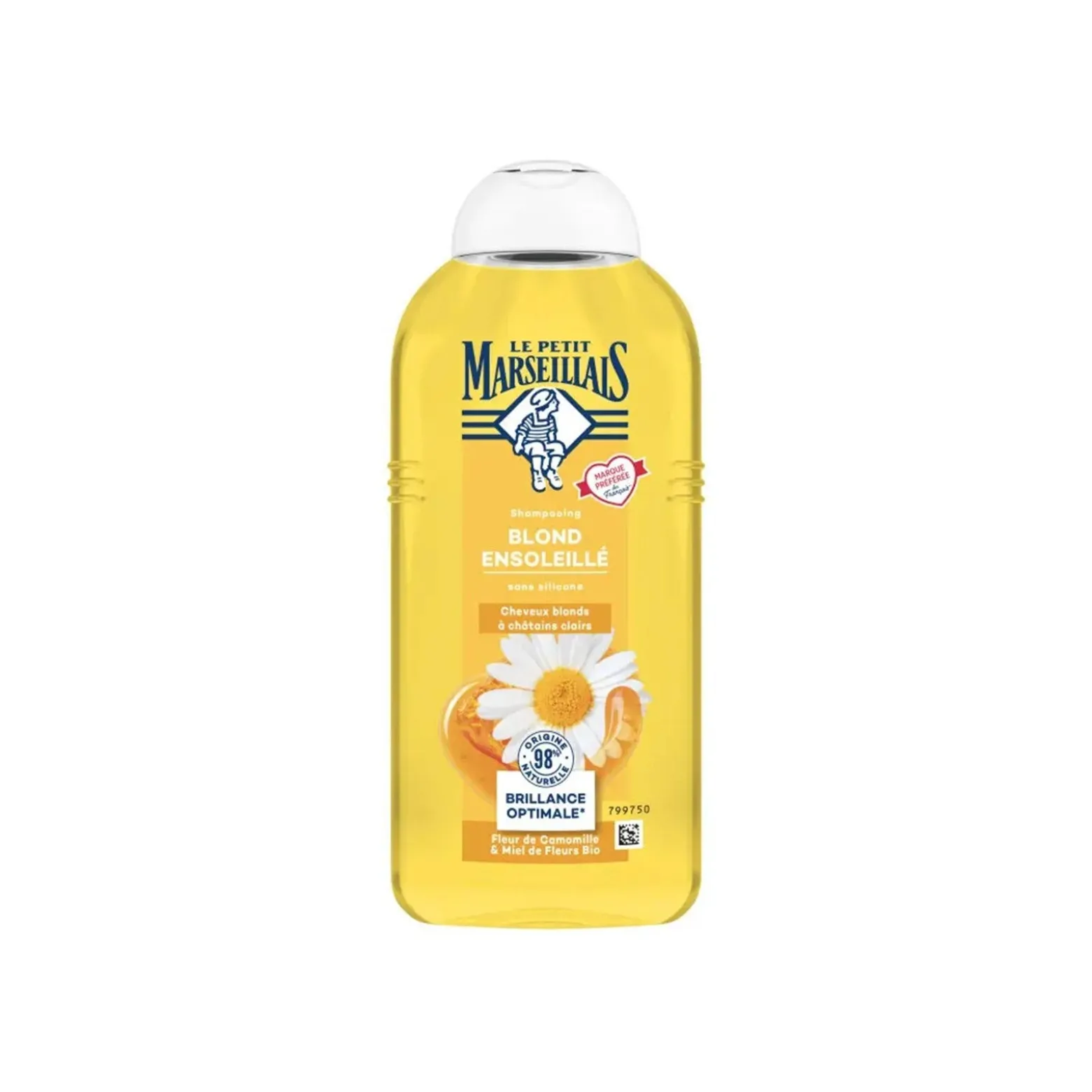 Le Petit Marseillais Sunny Blonde Chamomile Flower and Organic Flower Honey Shampoo 300ml (10.14floz)