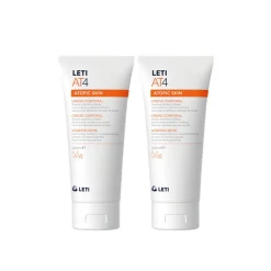 LETI AT4 Atopic Skin Body Cream 2x200ml (2x6.76floz)