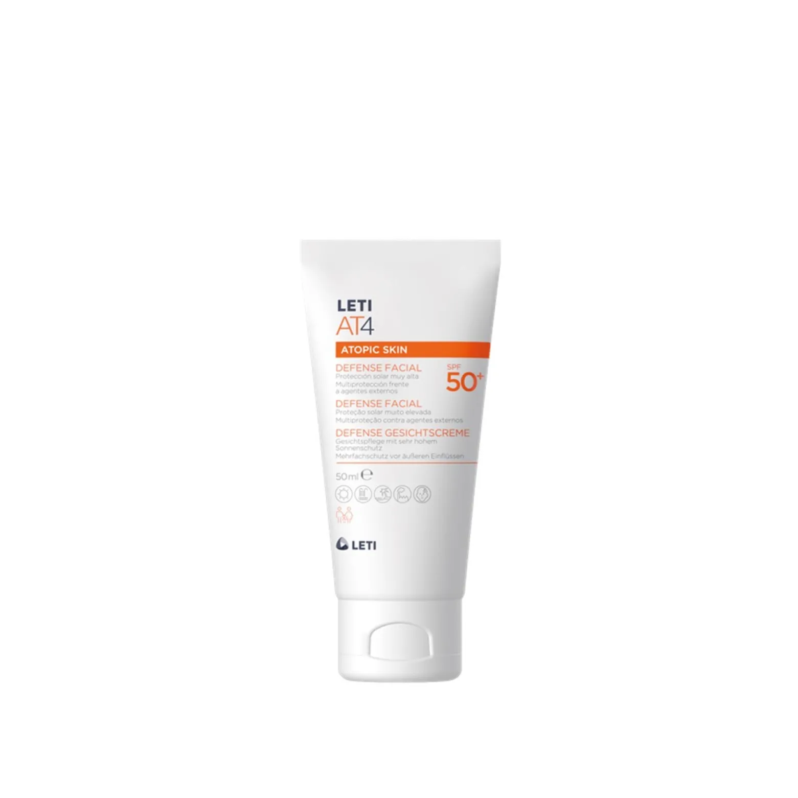 LETI AT4 Atopic Skin Defense Facial SPF50+ 50ml (1.69fl oz)
