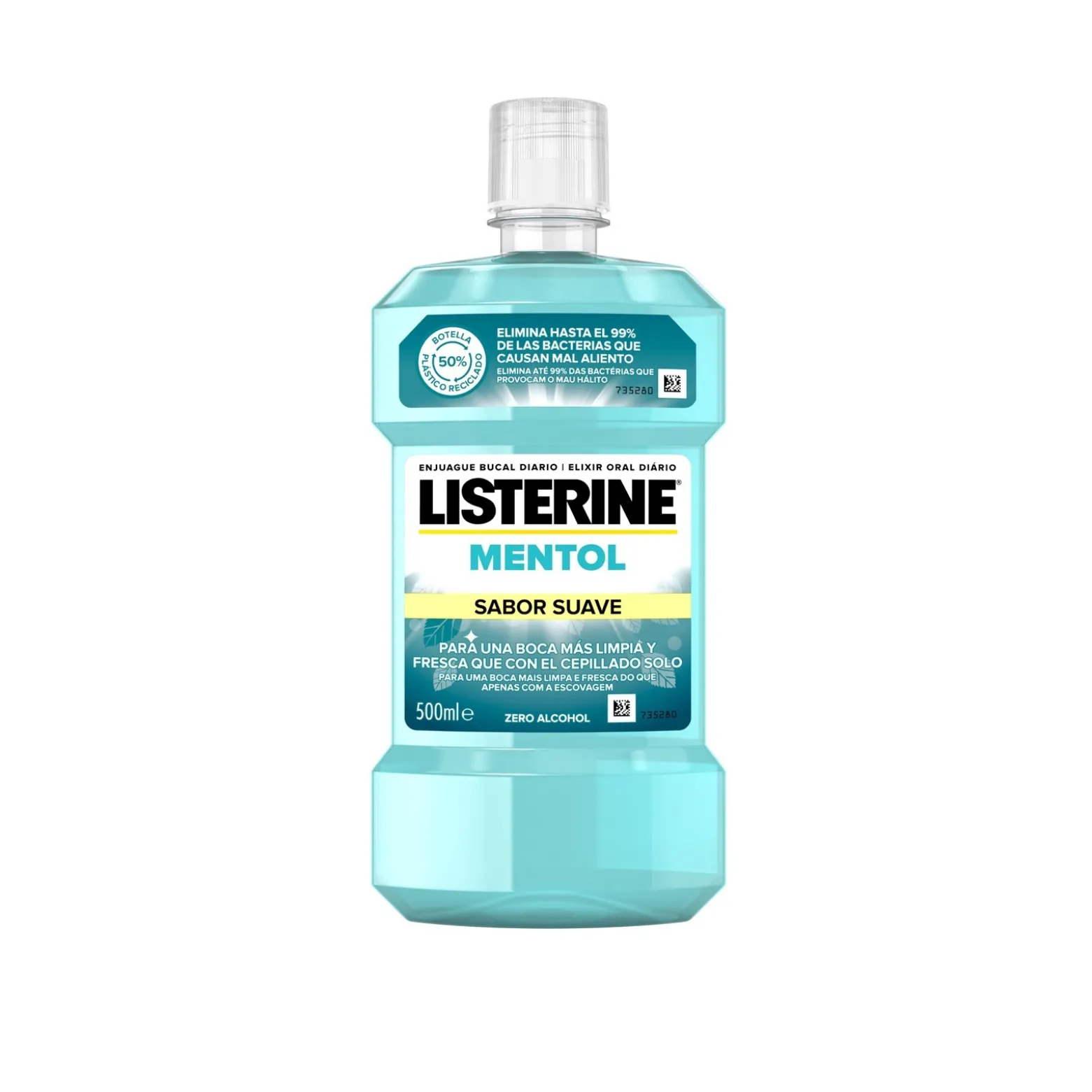 Listerine Cool Mint Mild Taste Daily Mouthwash 500ml (16.9 fl oz)
