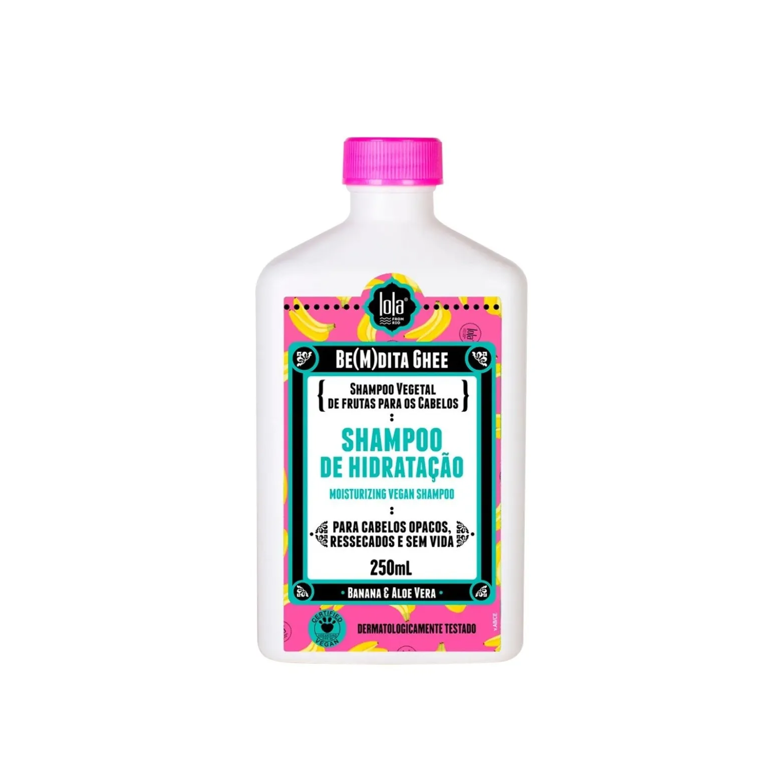 Lola Cosmetics Be(m)dita Ghee Moisturizing Vegan Shampoo 250ml (8.45floz)