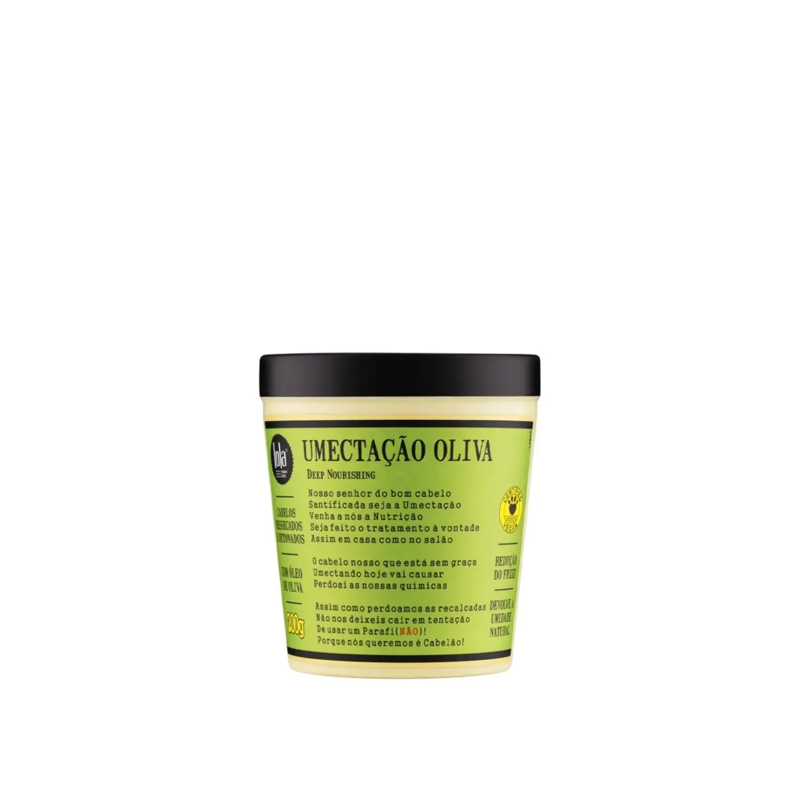 Lola Cosmetics Umectação Oliva Deep Nourishing Hair Mask 200g (7oz)