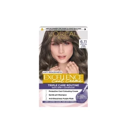 L'Oréal Paris Excellence Cool Creme Hair Dye 6.11 Ash Dark Blond