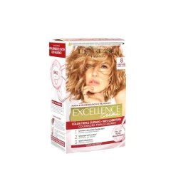 L'Oréal Paris Excellence Creme Hair Dye 8 Natural Blonde