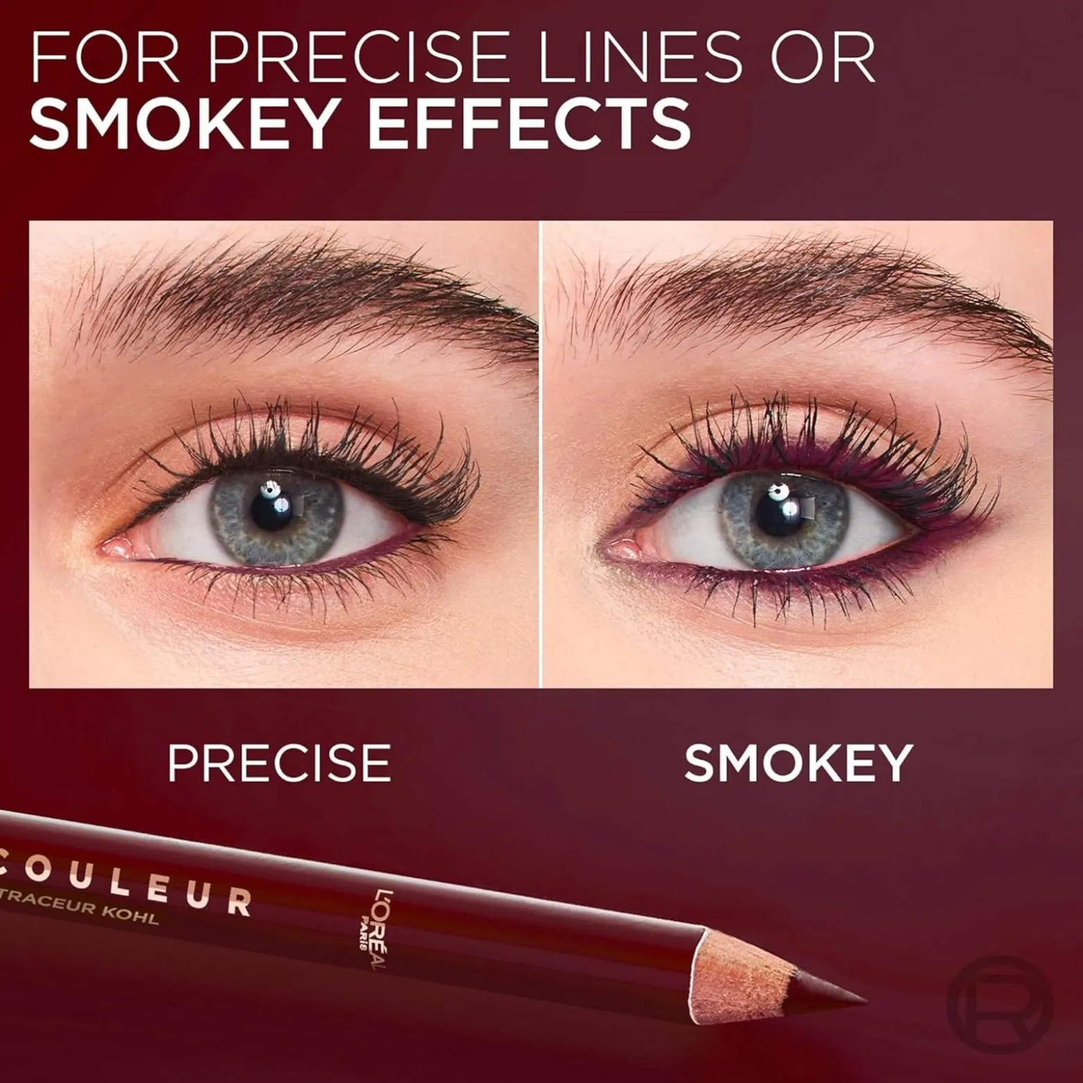 L'Oréal Paris Haute Couleur Crayon Khol Eyeliner 150 Bordeaux Cashmere