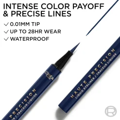 L'Oréal Paris Haute Precision Liquid Eyeliner 030 Bleu Suede