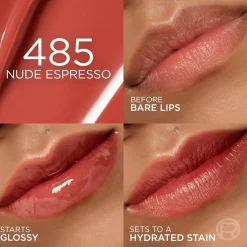 L'Oréal Paris Hyaluron Tint Lip Stain Serum 485 Nude Espresso 5ml (0.16floz)