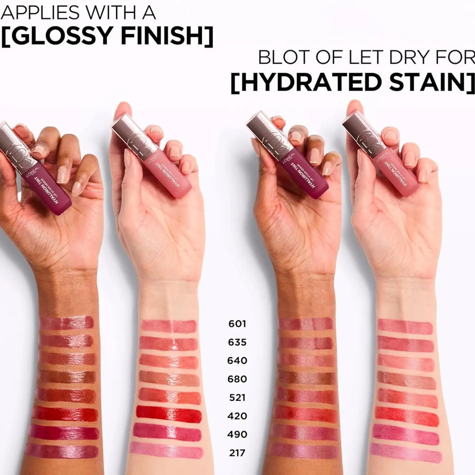 L'Oréal Paris Hyaluron Tint Lip Stain Serum 420 Le Rouge Paris 5ml (0.16floz)