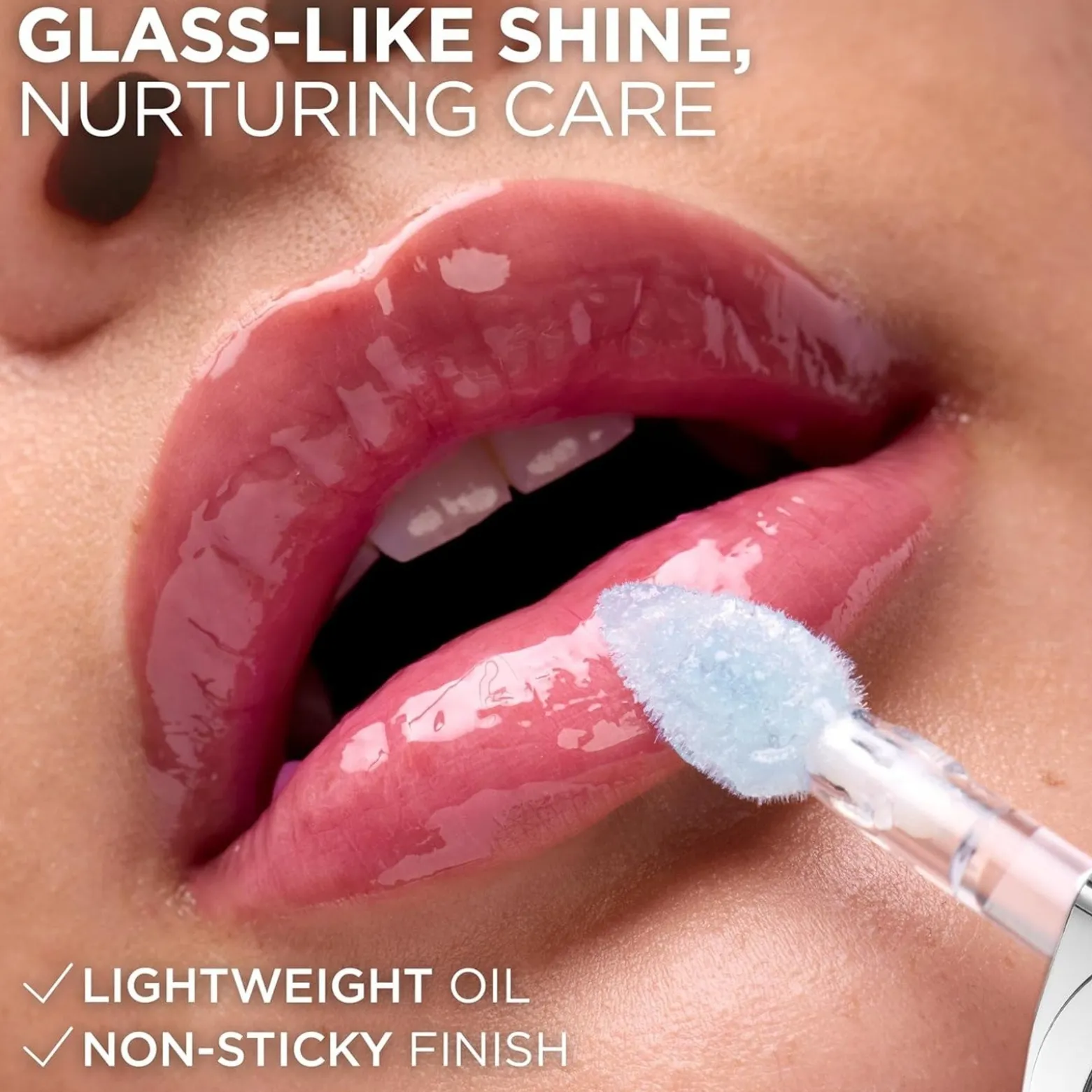 L'Oréal Paris Plump Ambition Hyaluron Lip Oil pH 113 Cristal Ice 5ml (0.16floz)